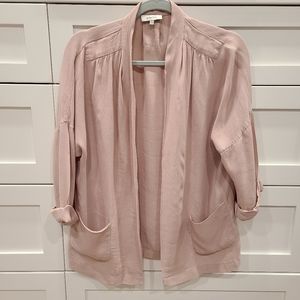 Aritzia Babaton Marcus Jacket Blush